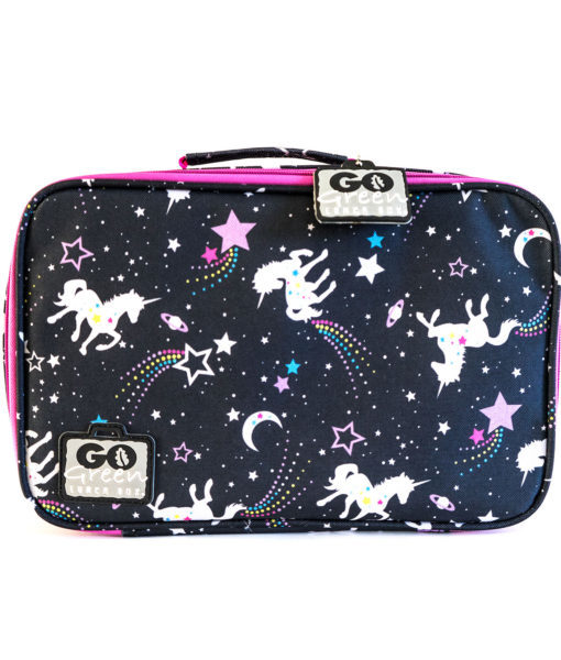 purple unicorn lunch box