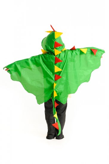 Little Heroes Green Dragon Cape Dress Up - Baby Vegas