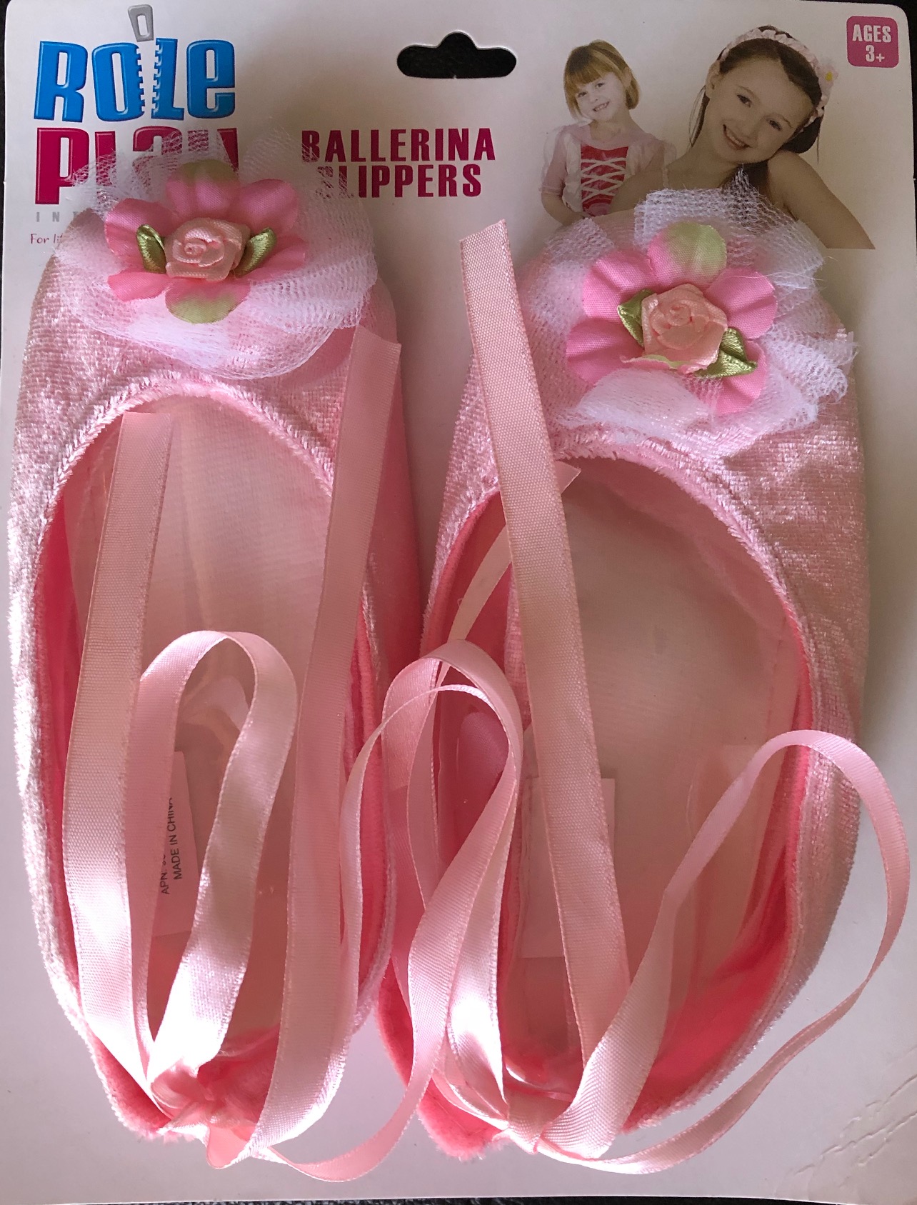 Dress Up Ballet Slippers - Pink | Baby 