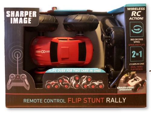 remote control flip stunt rally car